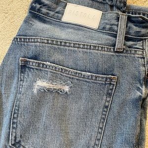Pistola denim- oversized boyfriend jean with rips